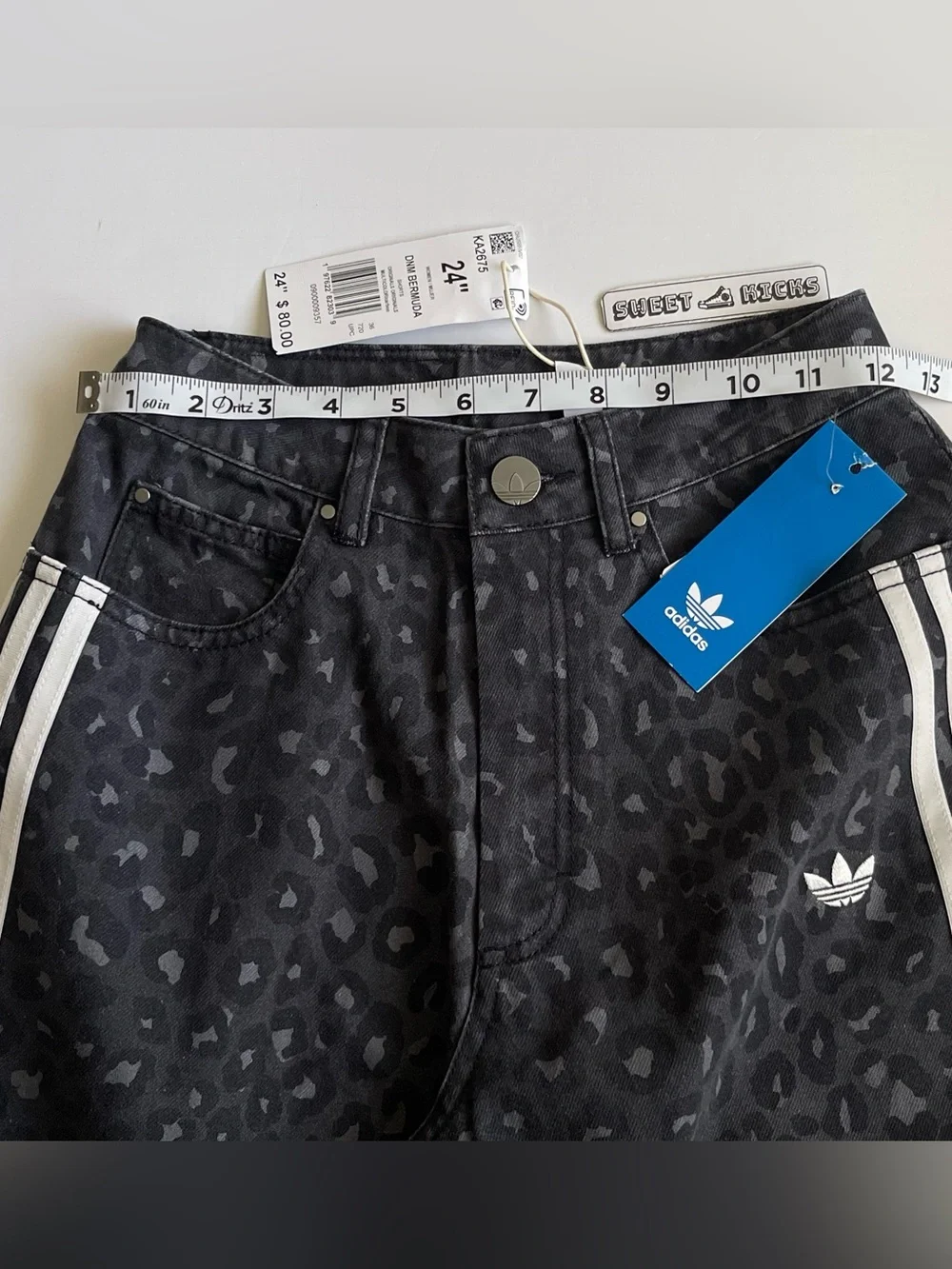 adidas Originals Denim Bermuda Shorts